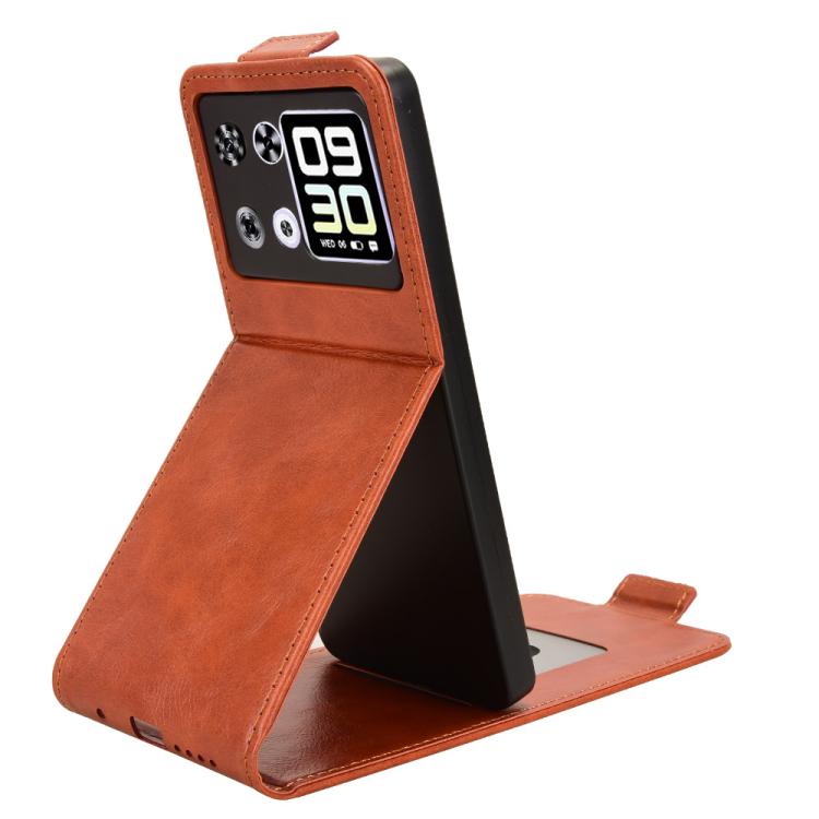For Cubot P90 Magnetic Vertical Flip Leather Phone Case with Buckle