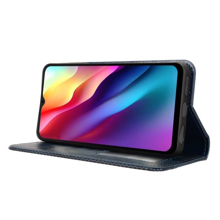 For Doogee Note 56 / Note 56 Pro Magnetic Buckle Retro Texture Leather Phone Case