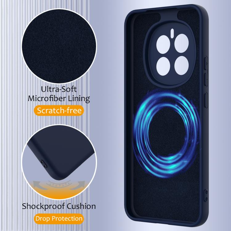 For Honor Magic7 Shockproof Silicone Magsafe Phone Case