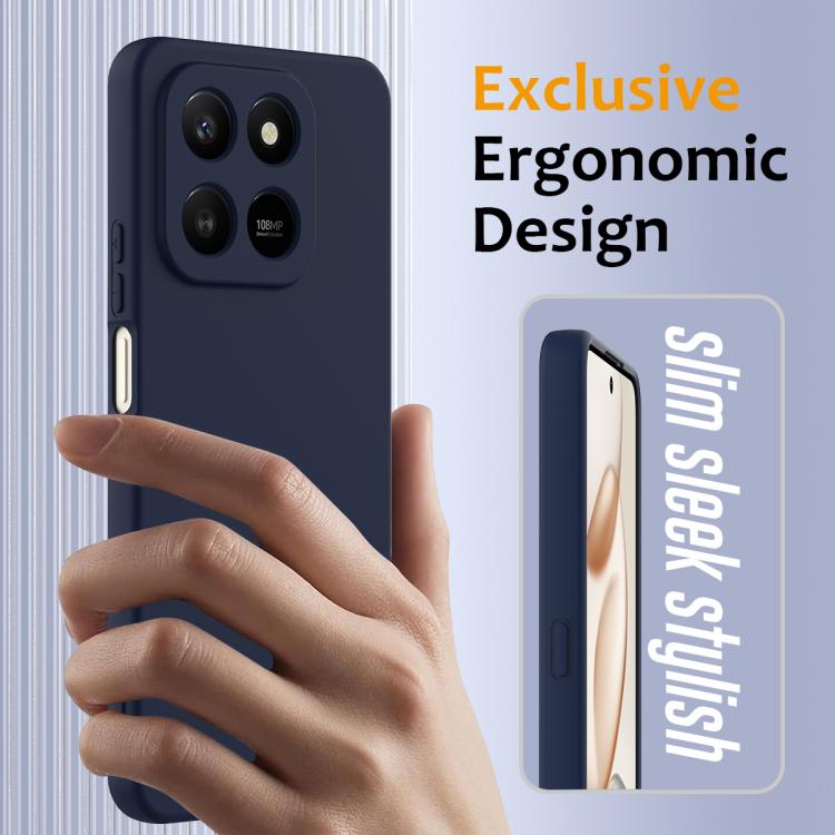 For Honor 400 Smart / X7d Shockproof Silicone Magsafe Phone Case