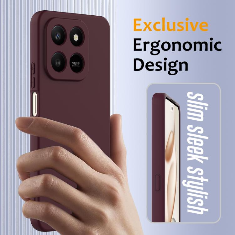 For Honor 400 Smart / X7d Shockproof Silicone Magsafe Phone Case