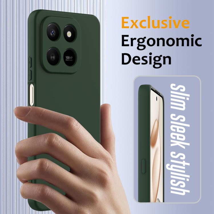 For Honor 400 Smart / X7d Shockproof Silicone Magsafe Phone Case
