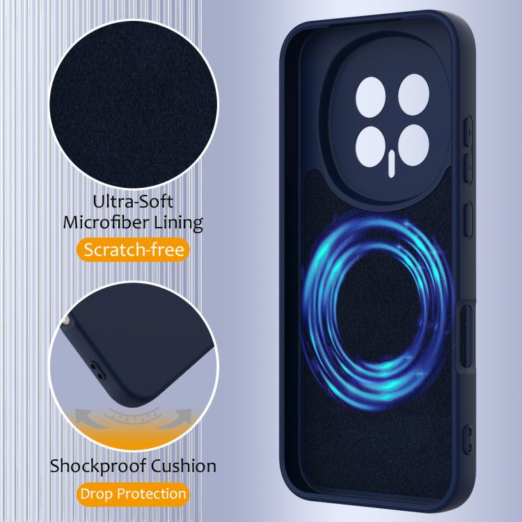 For Honor Magic8 Shockproof Silicone Magsafe Phone Case