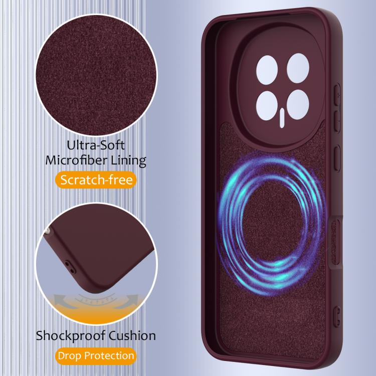 For Honor Magic8 Shockproof Silicone Magsafe Phone Case