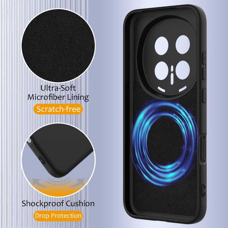 For Honor Magic8 Pro Shockproof Silicone Magsafe Phone Case