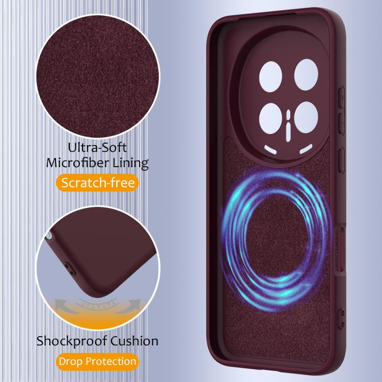 For Honor Magic8 Pro Shockproof Silicone Magsafe Phone Case