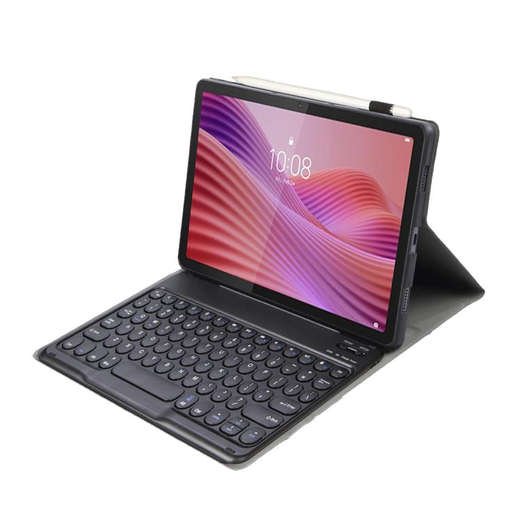 For Lenovo Tab 10.1 / ZhaoYang K10C 10.1 AM29-A Ultra-thin Detachable Bluetooth Keyboard Leather Tablet Case with Touchpad