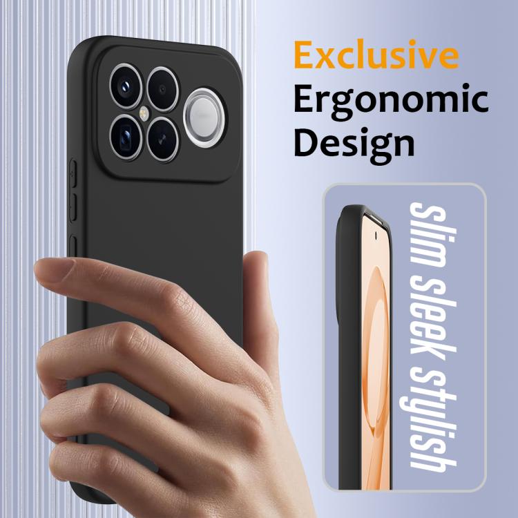 For Redmi K90 Pro Max / Poco F8 Ultra Shockproof Silicone Magsafe Phone Case