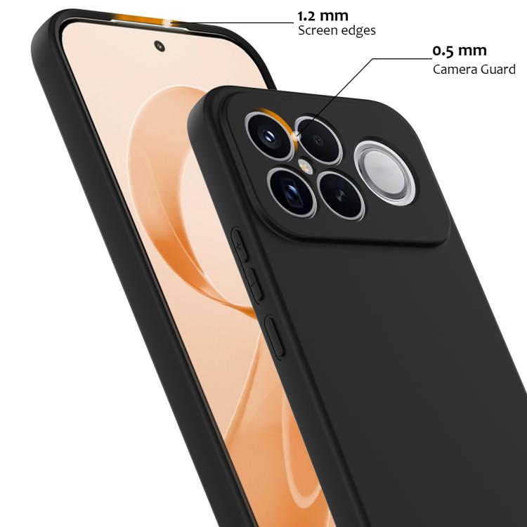 For Redmi K90 Pro Max / Poco F8 Ultra Shockproof Silicone Magsafe Phone Case