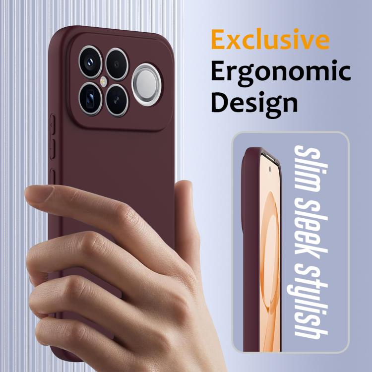 For Redmi K90 Pro Max / Poco F8 Ultra Shockproof Silicone Magsafe Phone Case