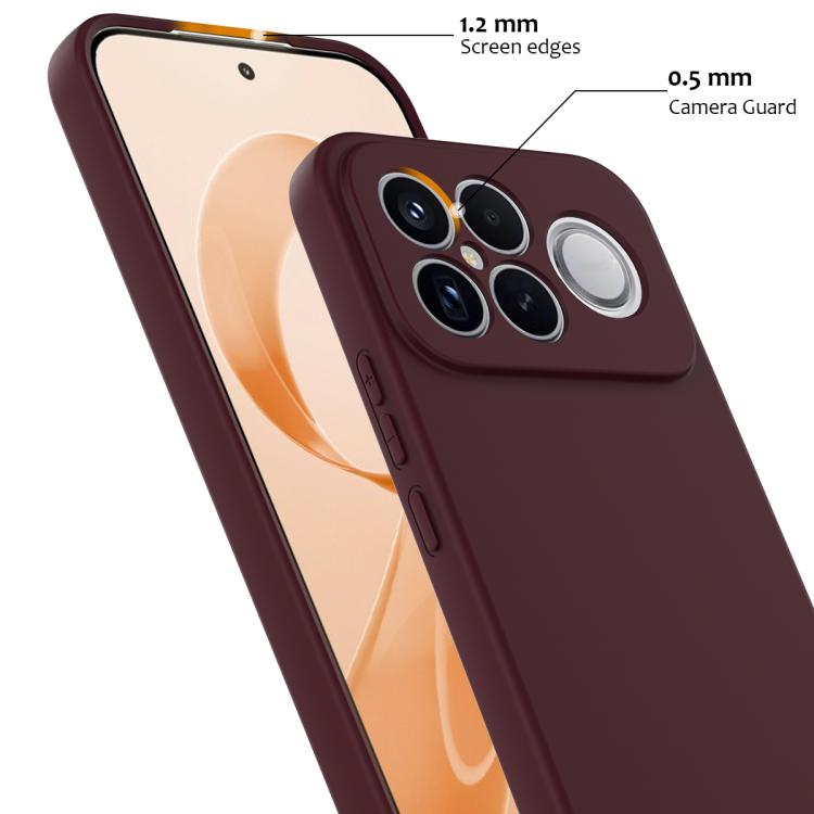 For Redmi K90 Pro Max / Poco F8 Ultra Shockproof Silicone Magsafe Phone Case