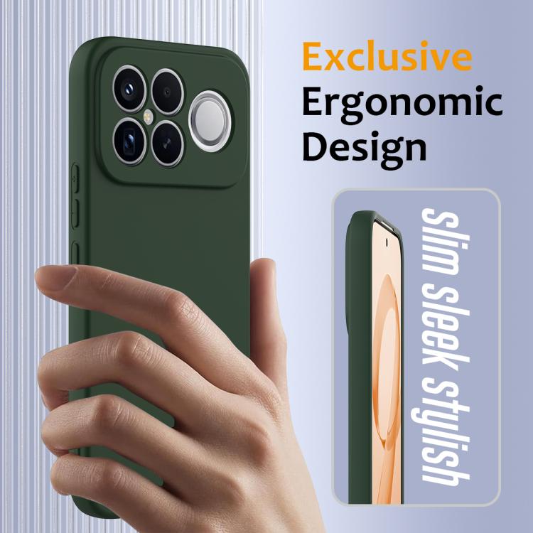 For Redmi K90 Pro Max / Poco F8 Ultra Shockproof Silicone Magsafe Phone Case