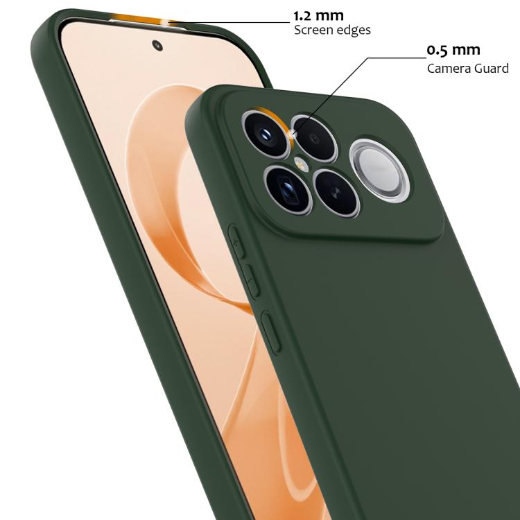 For Redmi K90 Pro Max / Poco F8 Ultra Shockproof Silicone Magsafe Phone Case