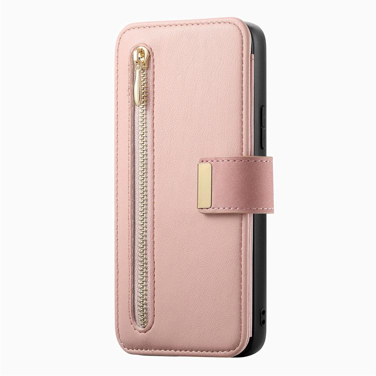 For OPPO Reno8 T 5G / A1 Pro Ring Zipper Wallet RFID Blocking MagSafe Leather Phone Case