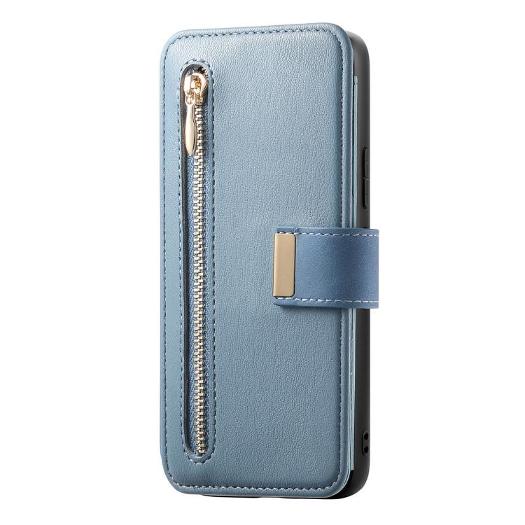 For Honor 200 Pro Ring Zipper Wallet RFID Blocking MagSafe Leather Phone Case