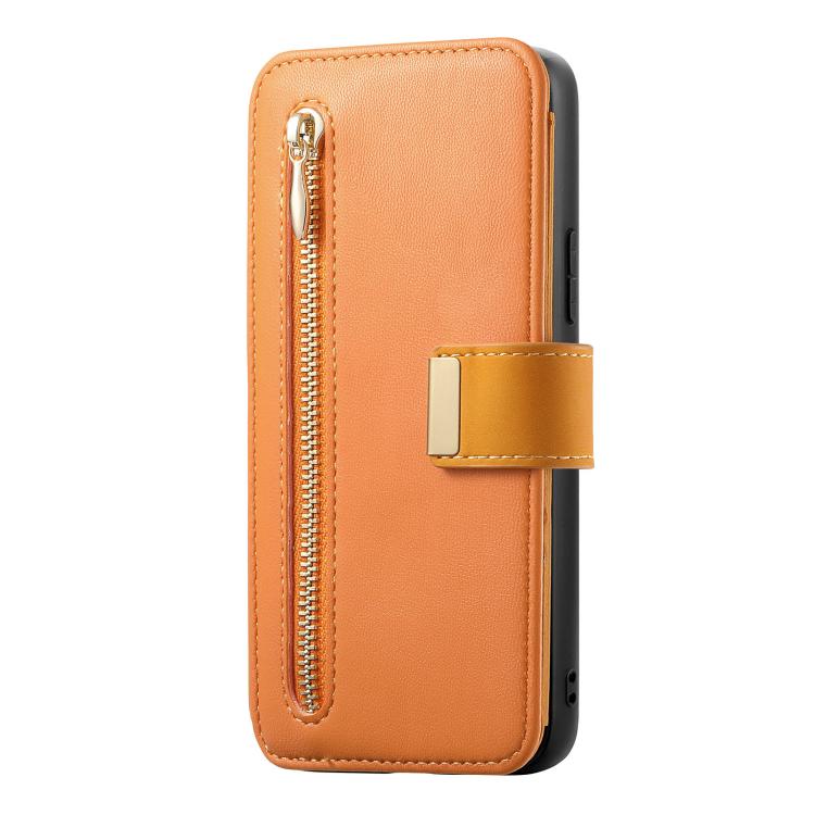 For Sony Xperia 5 V Ring Zipper Wallet RFID Blocking MagSafe Leather Phone Case