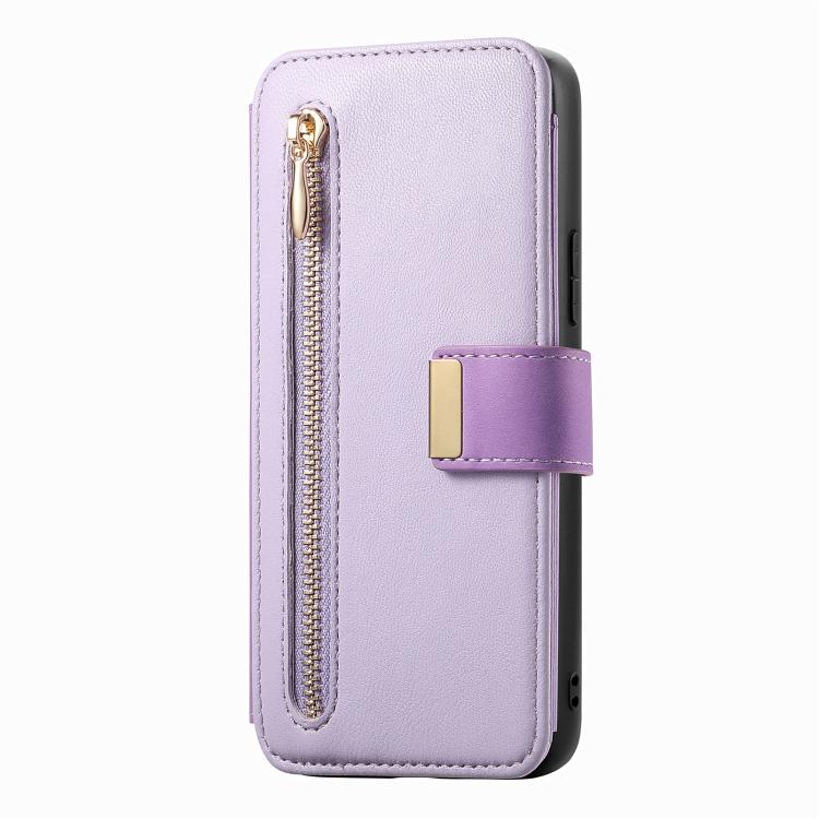 For Sony Xperia 10 VI Ring Zipper Wallet RFID Blocking MagSafe Leather Phone Case