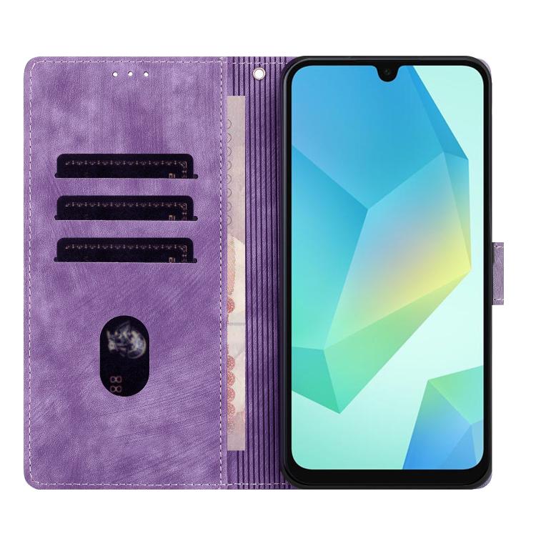 For Samsung Galaxy A17 5G / A26 5G Mandala Embossed Retro Frosted Leather Phone Case