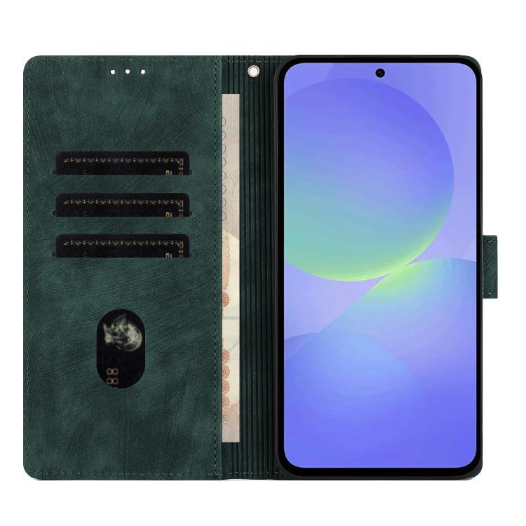 For Samsung Galaxy A37 5G Mandala Embossed Retro Frosted Leather Phone Case