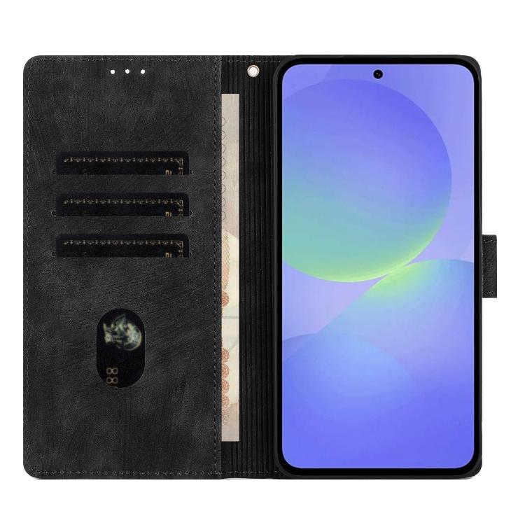 For Samsung Galaxy A37 5G Mandala Embossed Retro Frosted Leather Phone Case