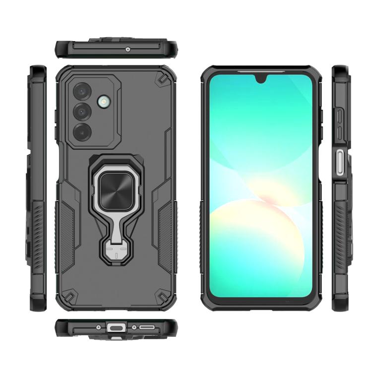For Samsung Galaxy A26 5G Metal Kickstand TPU Hybrid PC Phone Case