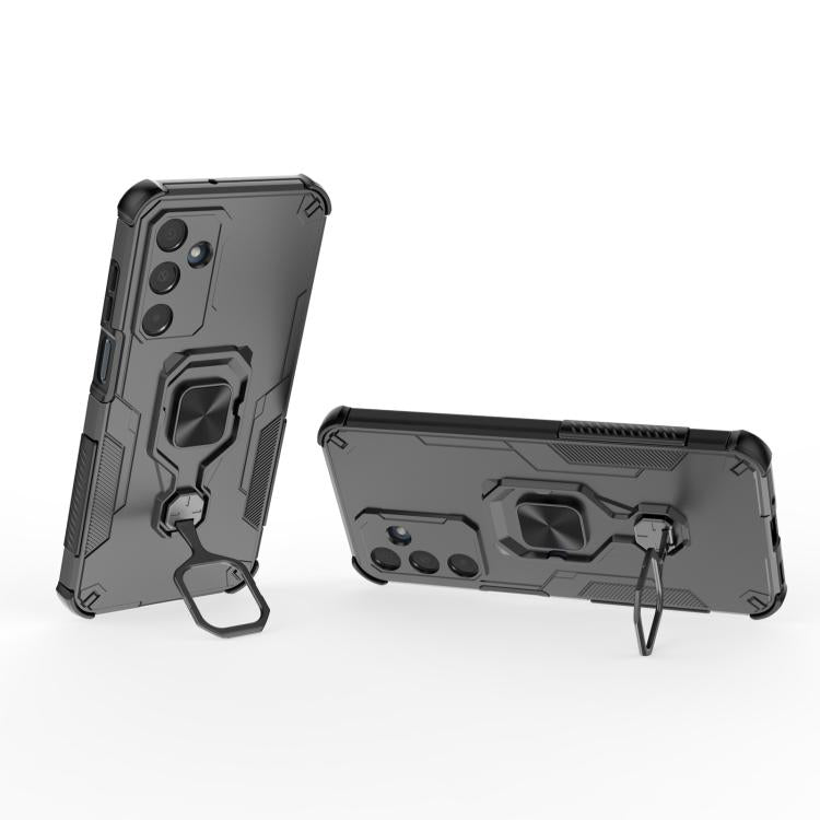 For Samsung Galaxy A26 5G Metal Kickstand TPU Hybrid PC Phone Case