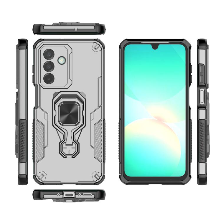 For Samsung Galaxy A26 5G Metal Kickstand TPU Hybrid PC Phone Case