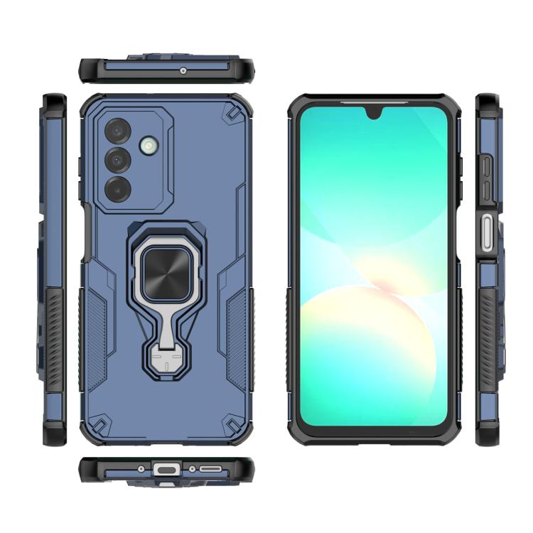 For Samsung Galaxy A26 5G Metal Kickstand TPU Hybrid PC Phone Case