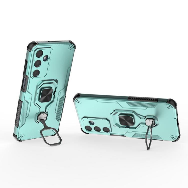 For Samsung Galaxy A26 5G Metal Kickstand TPU Hybrid PC Phone Case