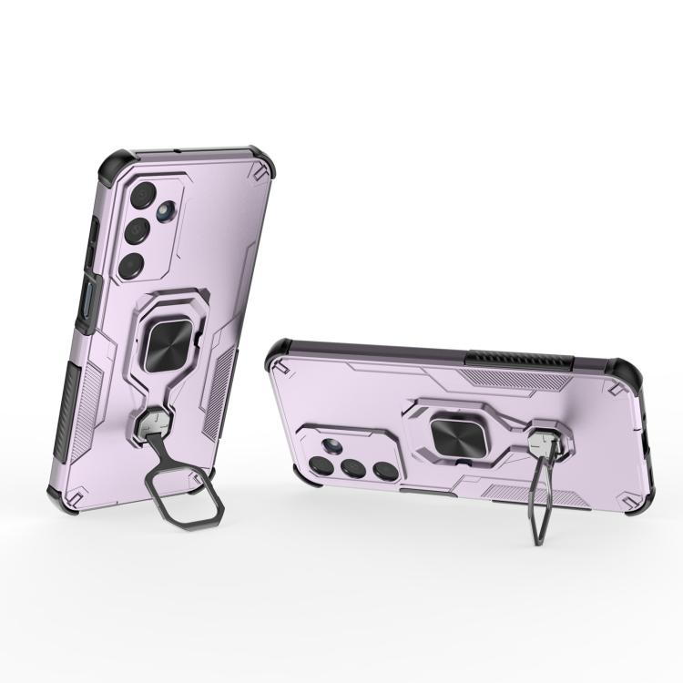 For Samsung Galaxy A26 5G Metal Kickstand TPU Hybrid PC Phone Case
