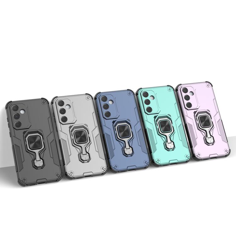 For Samsung Galaxy A55 5G Metal Kickstand TPU Hybrid PC Phone Case