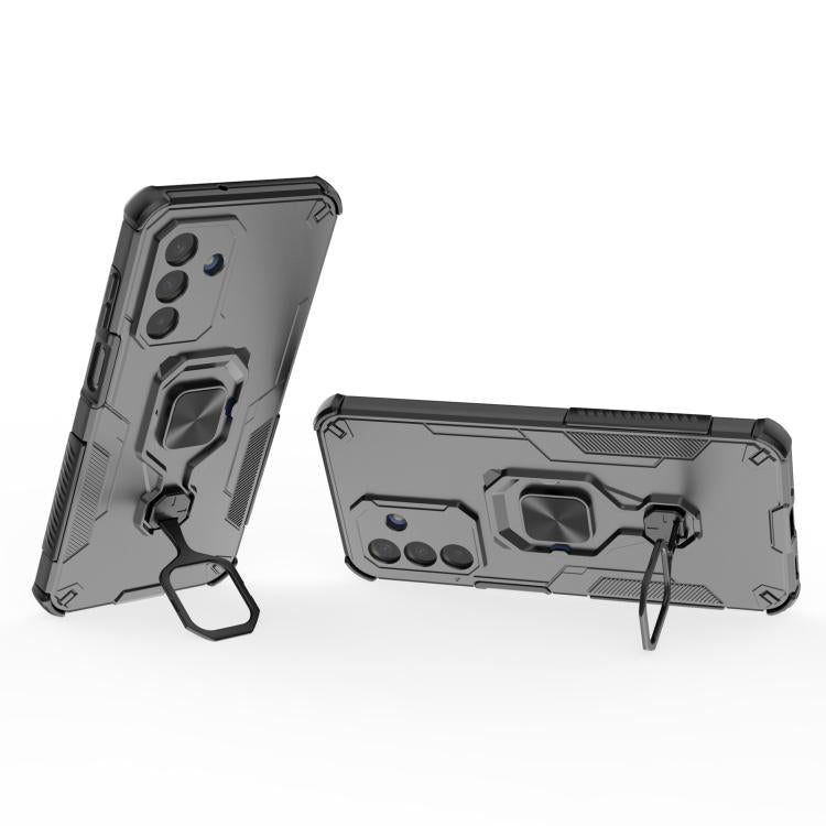 For Samsung Galaxy A17 5G Metal Kickstand TPU Hybrid PC Phone Case