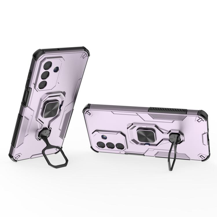 For Samsung Galaxy A17 5G Metal Kickstand TPU Hybrid PC Phone Case