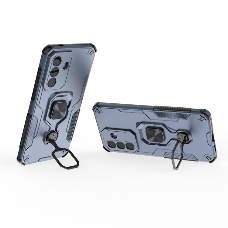 For Samsung Galaxy A57 5G Metal Kickstand TPU Hybrid PC Phone Case