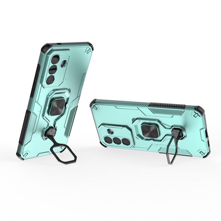 For Samsung Galaxy A57 5G Metal Kickstand TPU Hybrid PC Phone Case