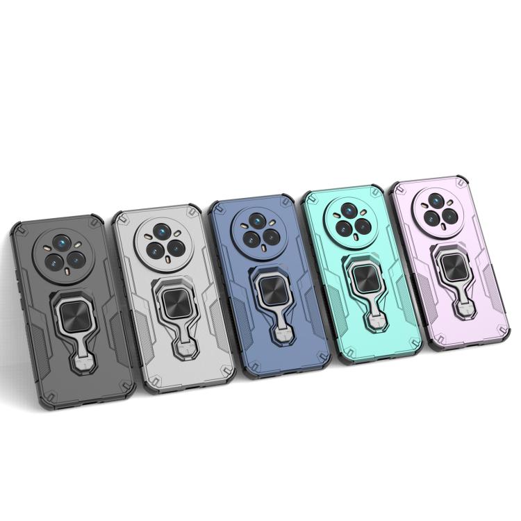 For Realme 14 Pro+ Metal Kickstand TPU Hybrid PC Phone Case