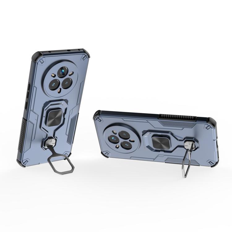 For Realme 14 Pro+ Metal Kickstand TPU Hybrid PC Phone Case