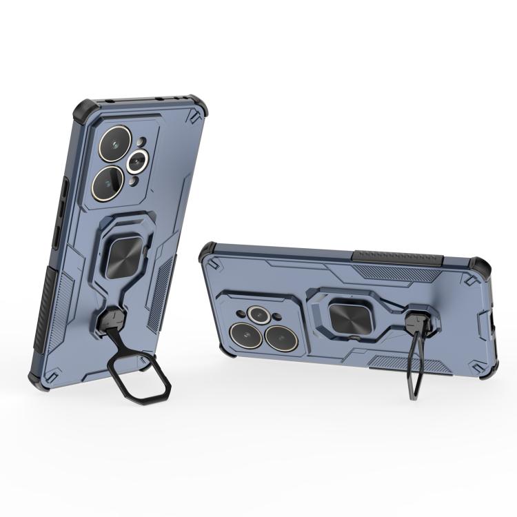For Realme 15 Pro 5G Metal Kickstand TPU Hybrid PC Phone Case
