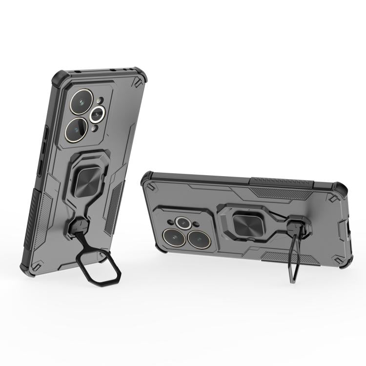 For Realme 15 5G Metal Kickstand TPU Hybrid PC Phone Case