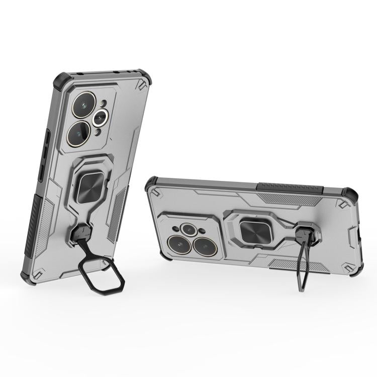 For Realme 15 5G Metal Kickstand TPU Hybrid PC Phone Case