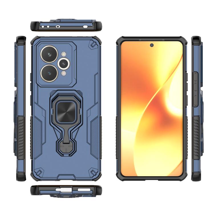 For Realme 15 5G Metal Kickstand TPU Hybrid PC Phone Case
