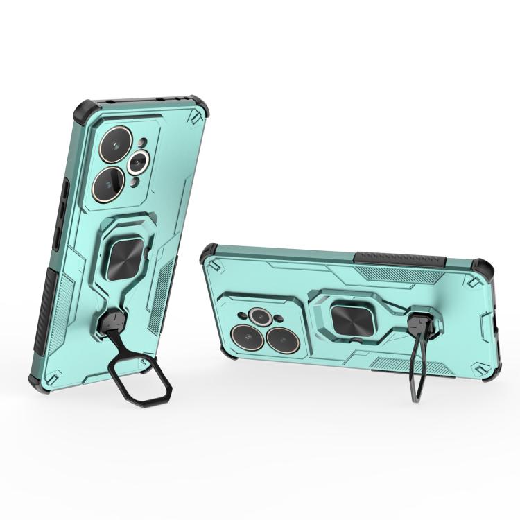 For Realme 15 5G Metal Kickstand TPU Hybrid PC Phone Case