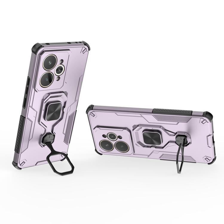 For Realme 15 5G Metal Kickstand TPU Hybrid PC Phone Case