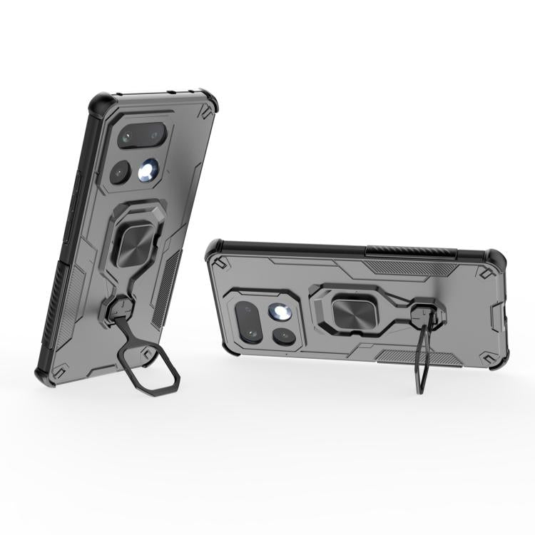 For Realme 16 Pro+ 5G Metal Kickstand TPU Hybrid PC Phone Case