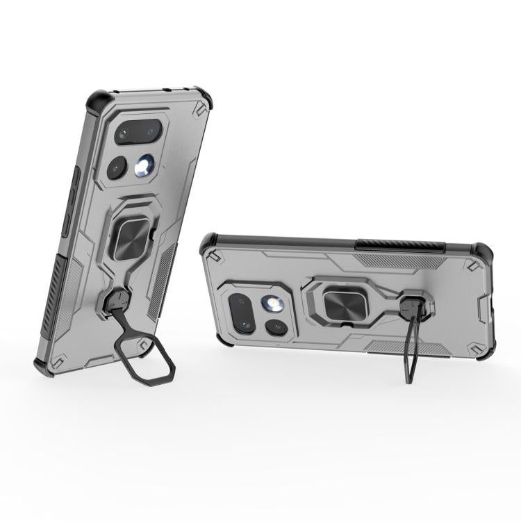 For Realme 16 Pro+ 5G Metal Kickstand TPU Hybrid PC Phone Case