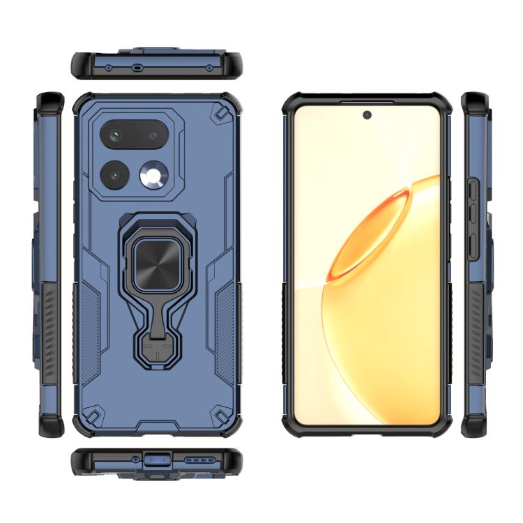 For Realme 16 Pro+ 5G Metal Kickstand TPU Hybrid PC Phone Case