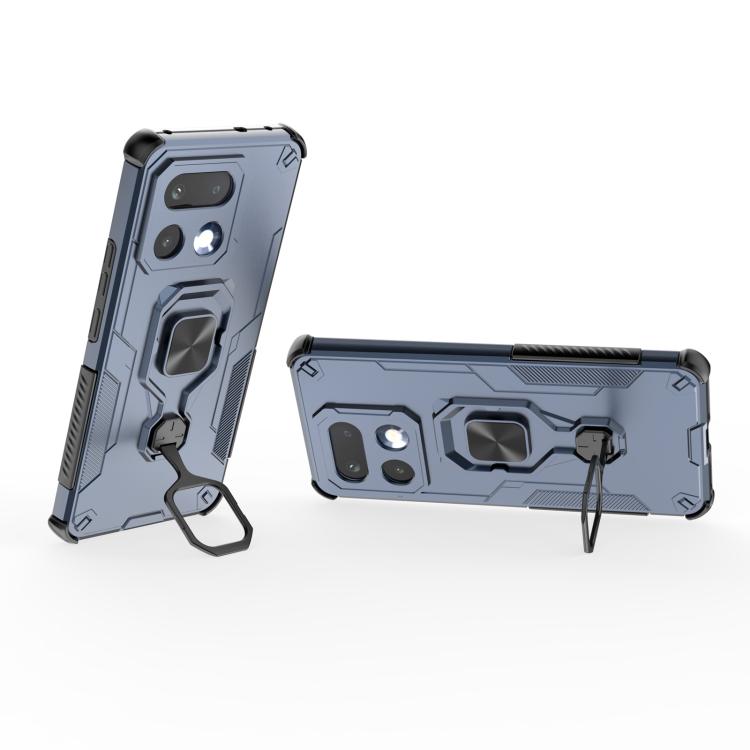 For Realme 16 Pro+ 5G Metal Kickstand TPU Hybrid PC Phone Case