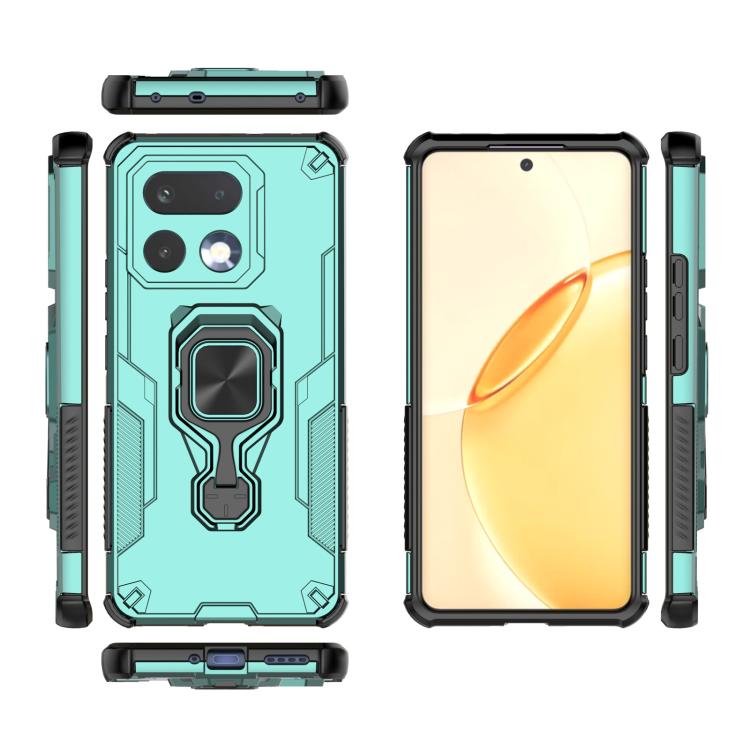 For Realme 16 Pro+ 5G Metal Kickstand TPU Hybrid PC Phone Case