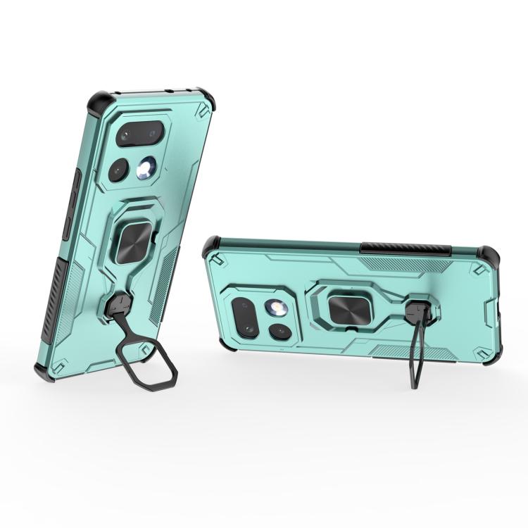 For Realme 16 Pro+ 5G Metal Kickstand TPU Hybrid PC Phone Case