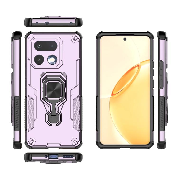 For Realme 16 Pro+ 5G Metal Kickstand TPU Hybrid PC Phone Case